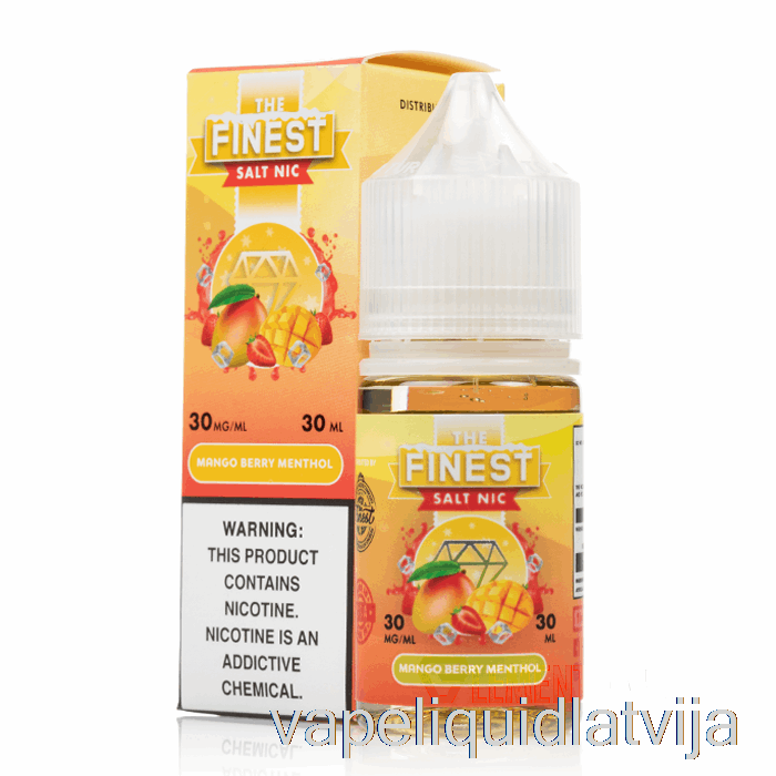 Mango Ogu Mentols - Labākais Augļu Izdevums Sāls Nic - 30ml 50mg Vape šķidrums